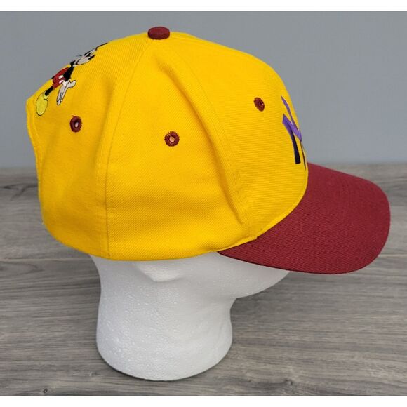 VTG Disney Universal Mickey & Co Snapback Multicolored Cap Embroidered 15% Wool - Picture 4 of 13